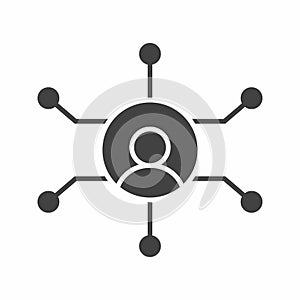 Connectivity icon vector image.