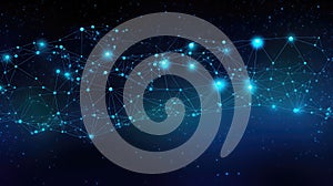 connectivity network digital background