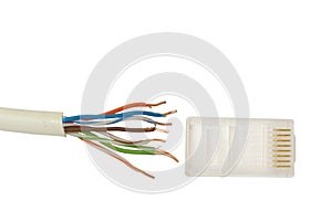 Connector and cable internet