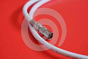 Connector and coaxial cable