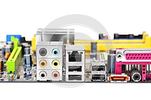 Connector of computer motherboard