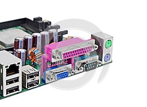 Connector of computer motherboard