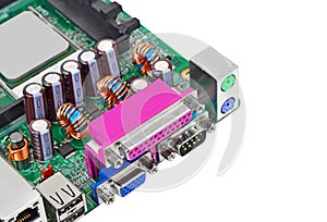 Connector of computer motherboard
