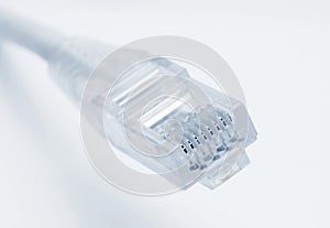 Connector RJ45 on patch cable