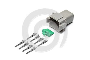 Connector for wiring in industry