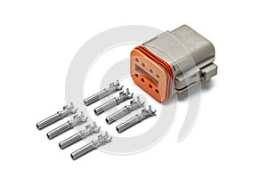 Connector for wiring in industry