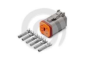 Connector for wiring in industry