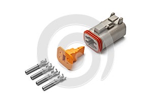 Connector for wiring in industry