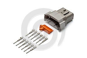 Connector for wiring in industry