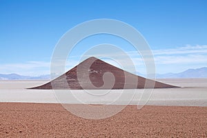 Cono de Arita in Salar of Arizaro at the Puna de Atacama, Argentina photo