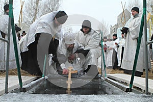 Consecration ice-hole