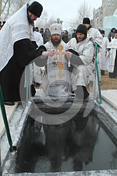 Consecration ice-hole