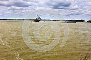 Consequences of catastrophic flood in open pit mine