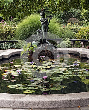 The Conservatory Garden Central Park, New York City photo