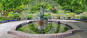 Conservatory Garden in summer