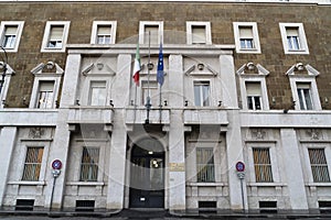 Consiglio superiore della magistratura judicial building in Rome photo
