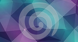 Consists of interconnected triangular shapes creating a faceted three