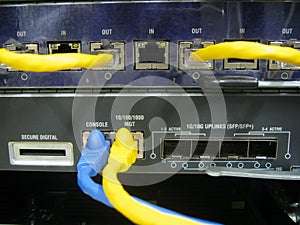 Console cable communications switch equipment