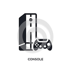 console isolated icon. simple element illustration from electronic devices concept icons. console editable logo sign symbol design