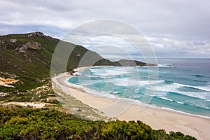 Conspicuous Cliff lookout view in Western Australia near the town of Walpole