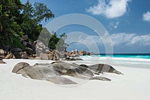 Constance Lemuria Beach, Seychelles.