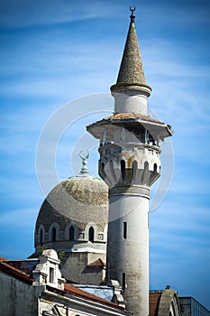 Constanta city centre mosque on Black Sea coast of Romania
