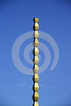 Constantin Brancusi's the infinite column