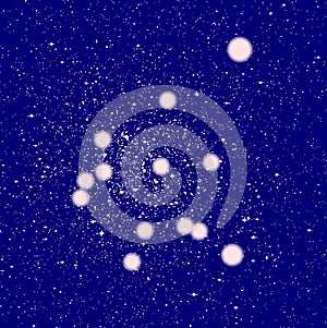 Constelation of Aquarius photo