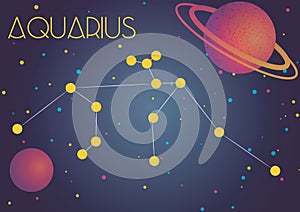 The constellation Aquarius