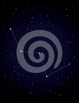 Constellation Cassiopeia photo