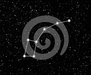 Constellation little Dipper