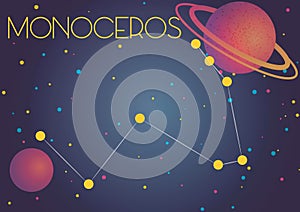 The constellation Monoceros