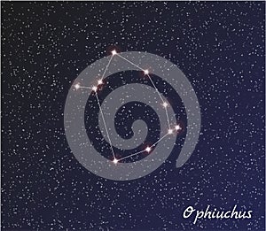 Constellation ophiuchus photo