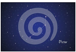 Constellation of Pictor