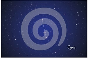 Constellation of Pyxis