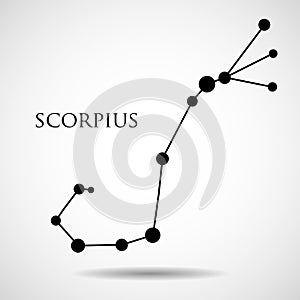 Constellation scorpius zodiac sign