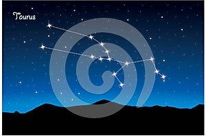 Constellation of Taurus