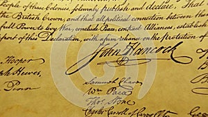 Constitution of United States Historical Document - We The People Bill of Rights