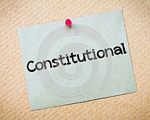 Constitutional