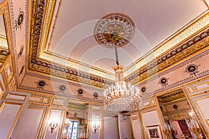 Constitutional council, interiors, Paris, France