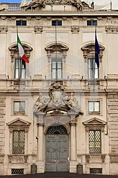 Constitutional Court palace in Rome