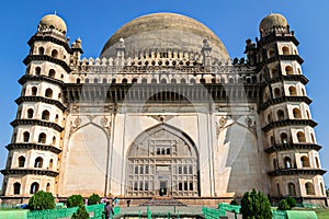 Constructed as per the Deccan architecture, Gol Gumbaz is the most important landmark of Bijapur, Karnataka, India.