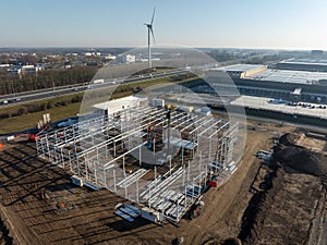 constructioin of a new warehouse