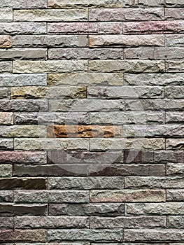 Brick wall background material