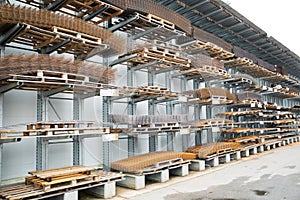Construction armature warehouse