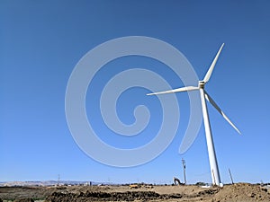 Construction Around a Wind Turbine