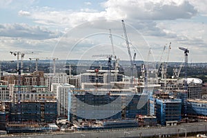 Construction of Athletes` Village,  London Olympics