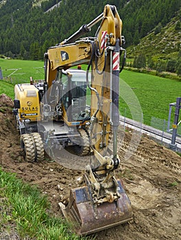 Construction Backhoes Equipment