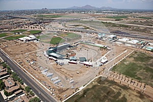 Construction of Ballpark photo