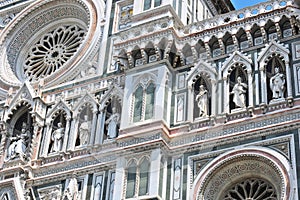 The Basilica of the Holy Cross is an outstanding Italian Gothic basilica built in the city of Florence photo